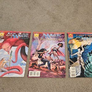"Magic The Gathering " Armada Comics issues Ice AgeShadow Image , Fallen Empire